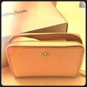 Tory Burch Robinson Zip Coin Case
